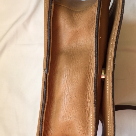 Vintage Coach Leather Crossbody Messenger Bag - Picture 5 of 7